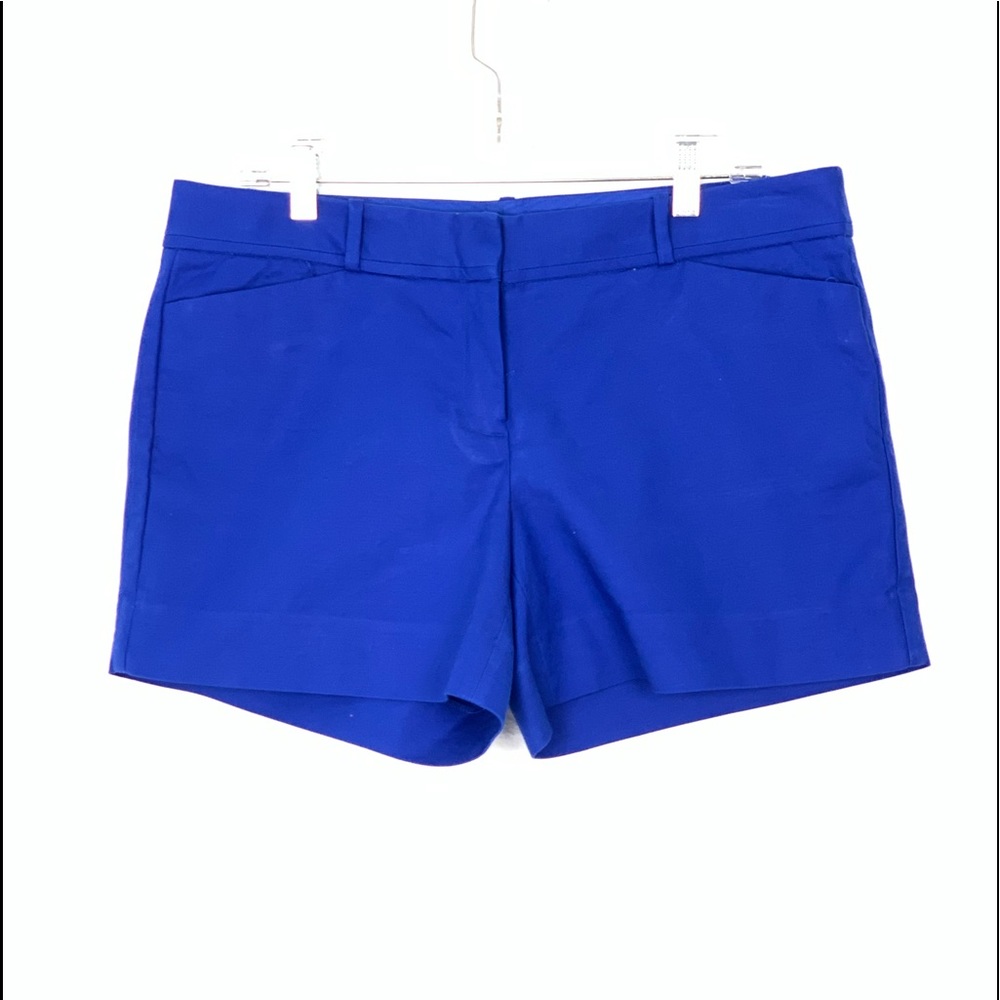 The Limited Cobalt Blue Tailored Bermuda Shorts